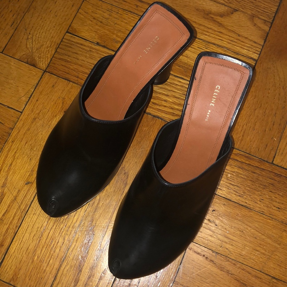 Celine mule and dust bag
